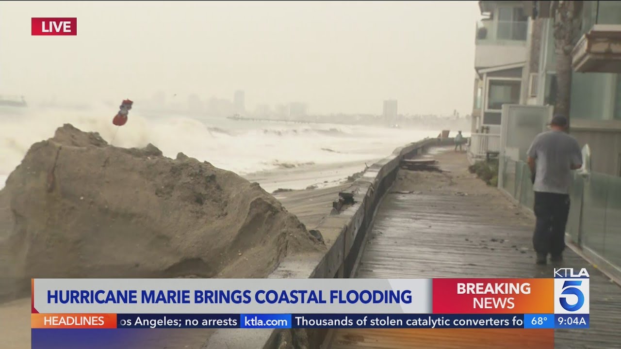 High surf forces beach parking lot closures in O.C.