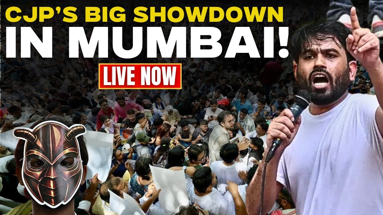 CJP Protest LIVE: &ldquo;JAIL BHARO ANDOLAN&rdquo; Begins in Mumbai Over Gyanesh Kumar | Abhijeet Dipke