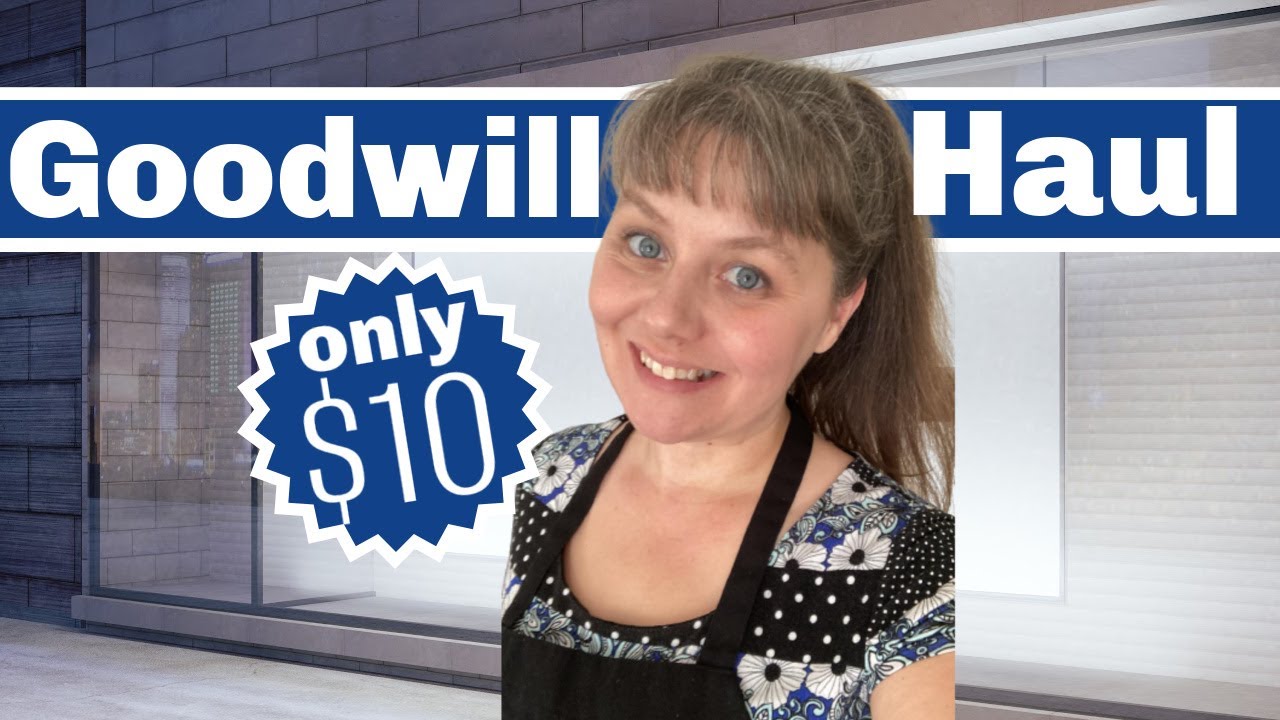 Goodwill Bins Thrift Store Haul- Housewares, Luggage, & More for $10!