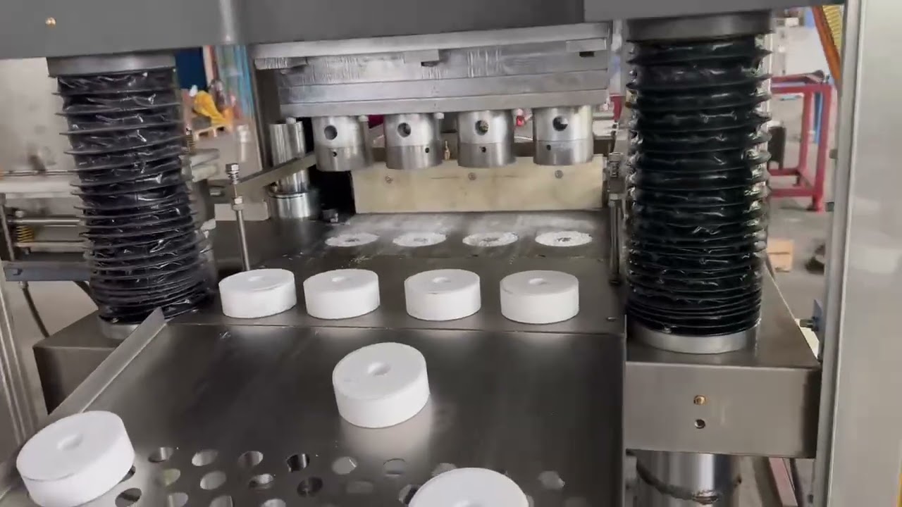 Automatic Powder Hydraulic Press - Multi-Cavity Molding for Diverse Powders (Large-Diameter Tablets)