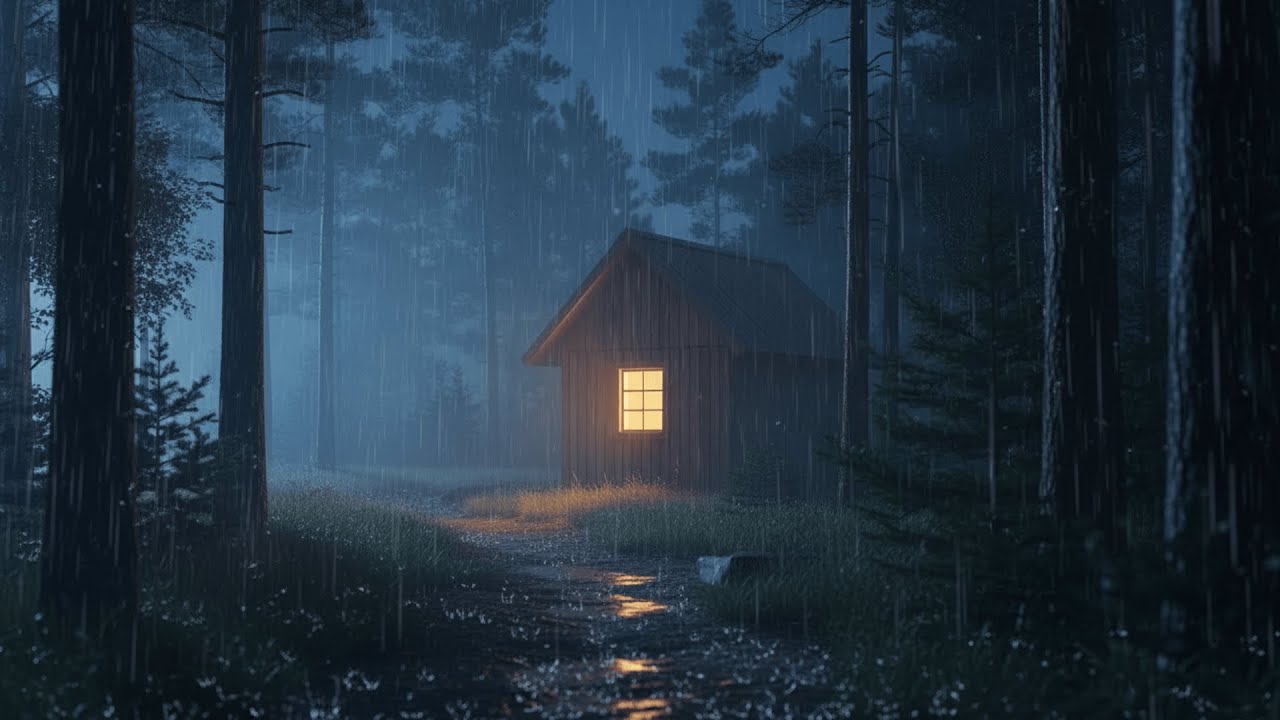 Live Rain Sounds 🌧️ Calm Rain for Relaxation, Work & Focus