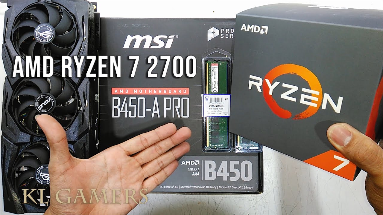 AMD Ryzen 7 2700 msi B450-A PRO 16GB ROG RTX 2080Ti GAMING TUF 750W Armaggeddon Infineon 3000 Build