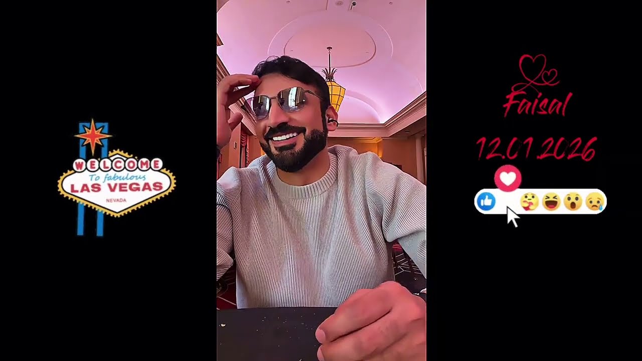TikTok Live Fest из Лас-Вегаса с участием @hh_faisal 12.01.2026