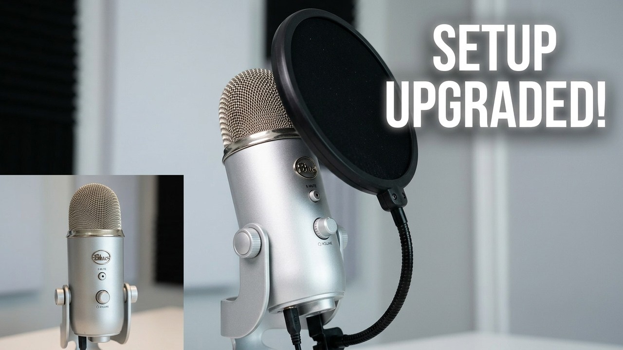 Blue Yeti - Pop filter Add on