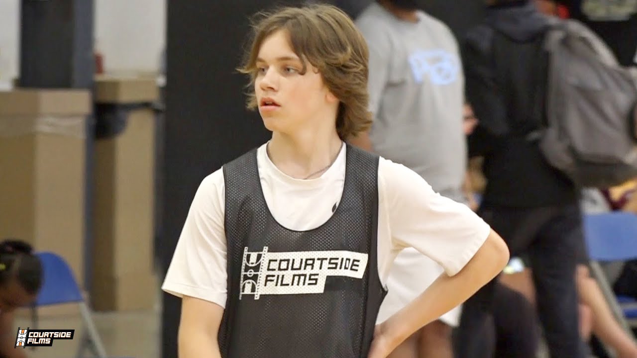 2025 PG Machaon Savedra is GOATED!! "Baby Pistol Pete" TAKES OVER at the Courtside June Camp!!