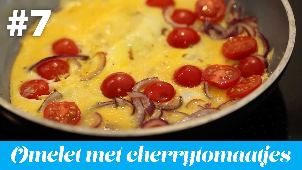 #7 - Omelet met cherrytomaatjes - Receptenvideo Cure4Life