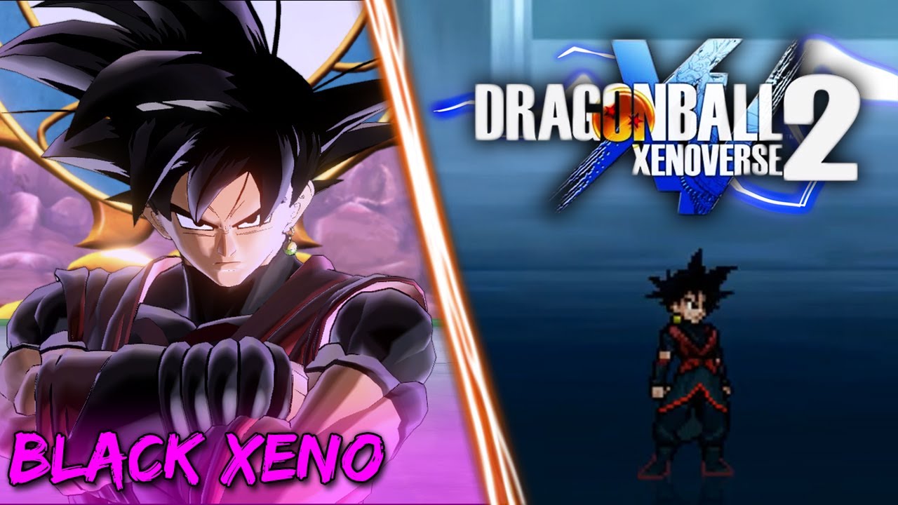 mugen char goku black xeno by X mugen