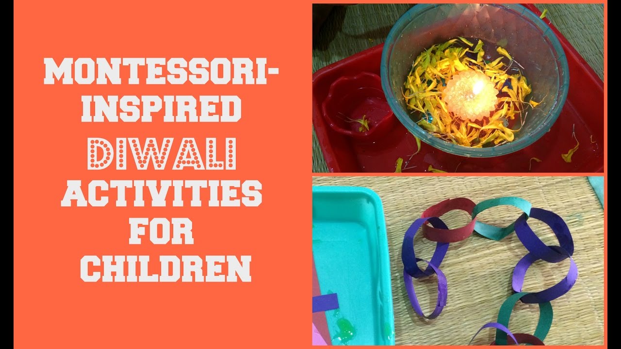 NEW! Montessori-inspired Diwali activities for Toddlers & Preschoolers! (with FREE printables!)