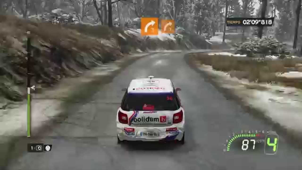 WRC 5 - Modo Carrera Capitulo 1 - Rally de Montecarlo - Citroen DS3 R3 Max