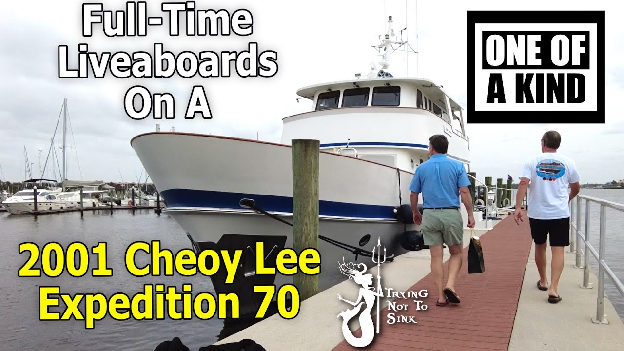 Inside the Only Cheoy Lee Expedition 70 Ever Built!  E253