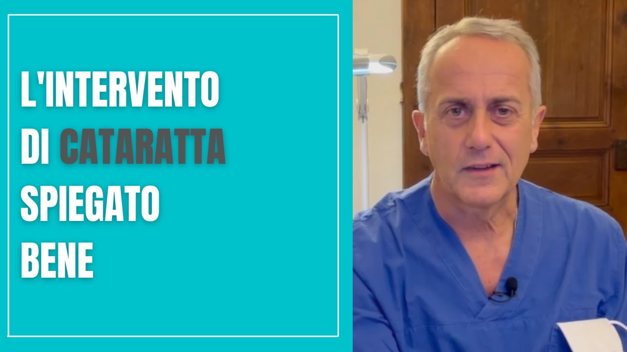 LA CHIRURGIA DEGLI OCCHI: LA CATARATTA