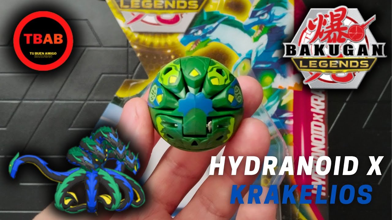 UNBOXING! Bakugan Legends, HYDRANOID X KRAKELIOS [Tu Buen Amigo Bakugan]