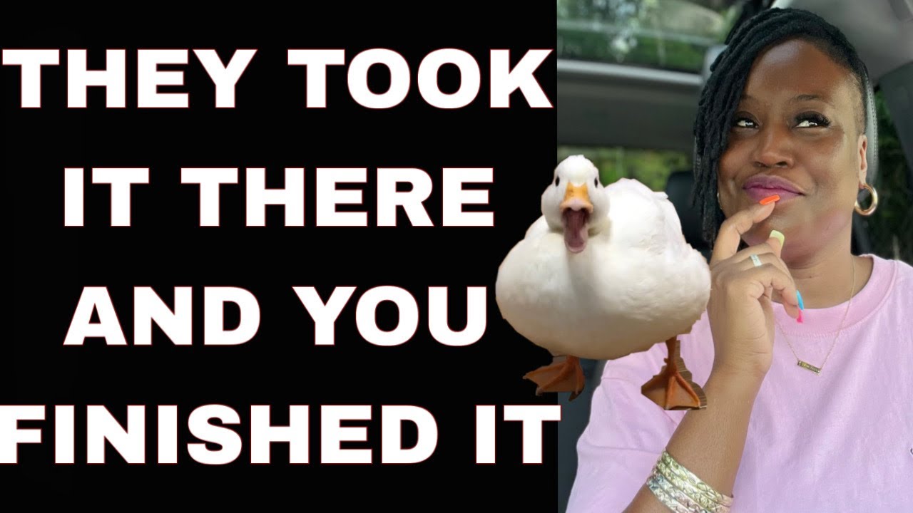 U CAME UP, NOW THEY LOOKING LIKE A DUCK🦆🤭