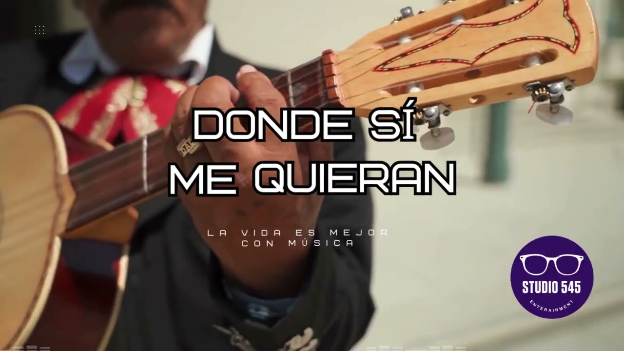 Albúm La vida es mejor con música  - Donde si me quieran