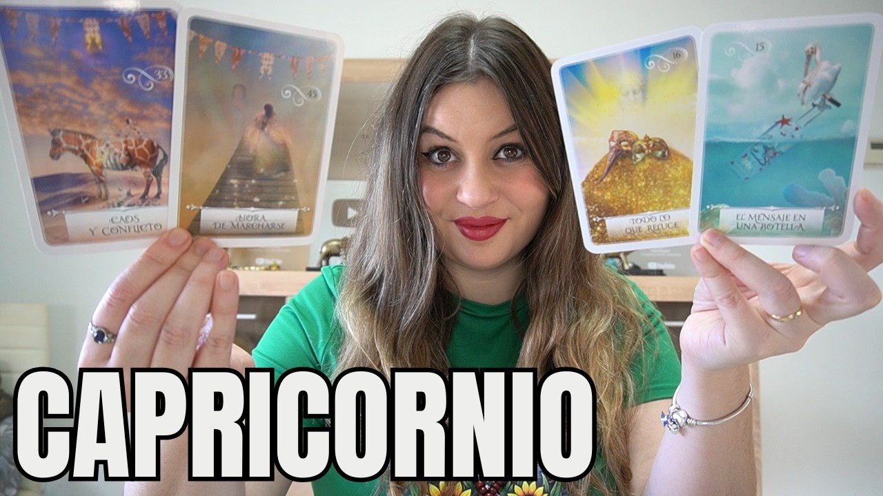 CAPRICORNIO ♑TU INTUICIÓN DA MIEDO 😱 DESCUBRES LA VERDAD OCULTA ESTA SEMANA 🔮