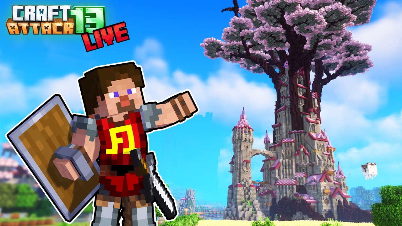 🔴Minecraft Bauen und Quatschen - Craft Attack 13 ​