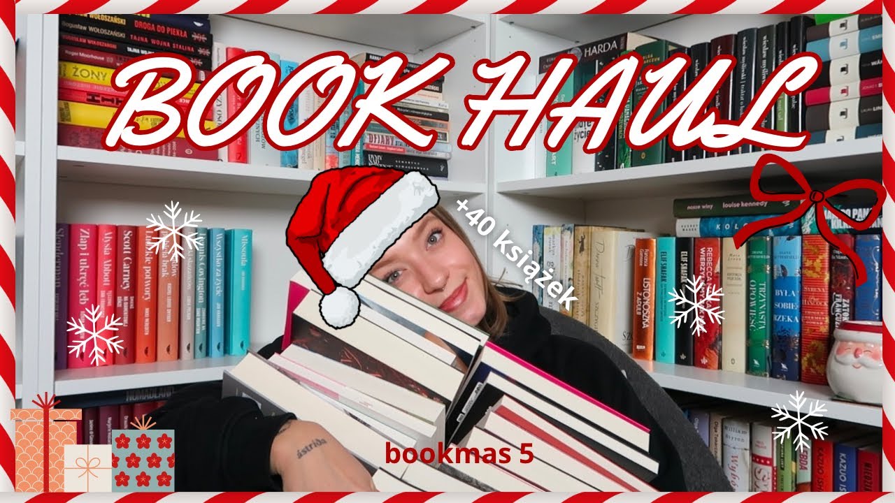 Ostatni BOOK HAUL w tym roku🎄BOOKMAS 5🎄