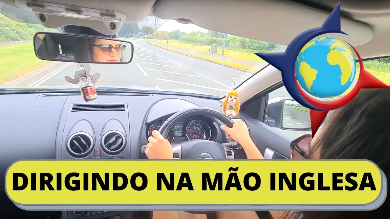 POR QUE FALAMOS MÃO INGLESA: Um dia dirigindo na Inglaterra!