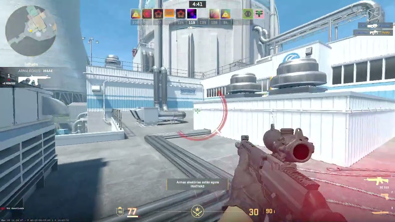 Noob quase no Podio Counter Strike 2 (Nuke Deathmach)