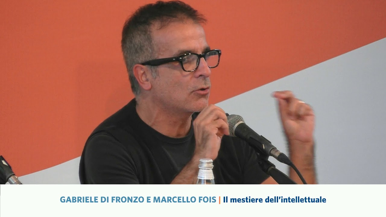 Accenti 2018 - Il mestiere dell'intellettuale, con Gabriele Di Fronzo e Marcello Fois