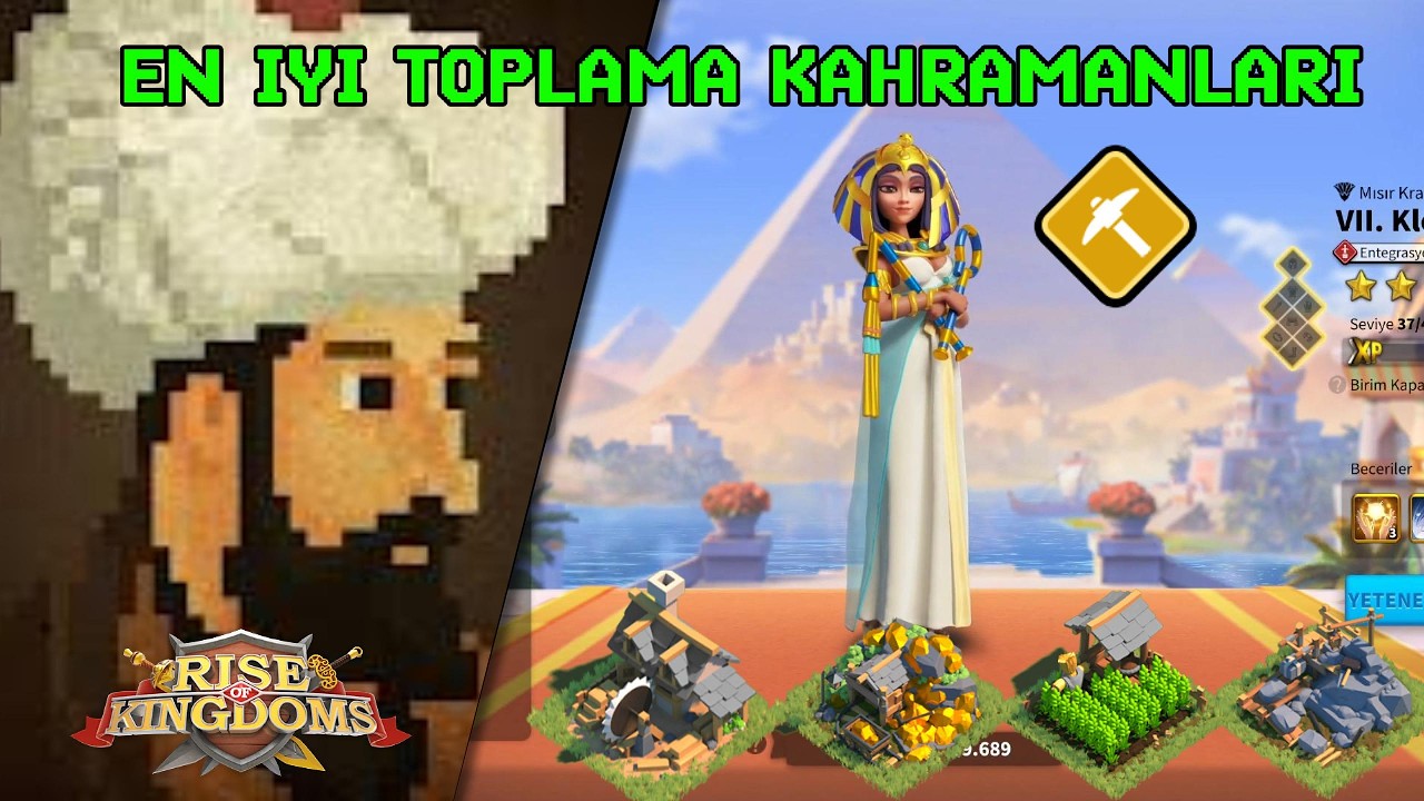 Rise of Kingdoms | Toplama Komutanları Rehberi (Ana + Farm) + 5/5 USD Token Çekilişi