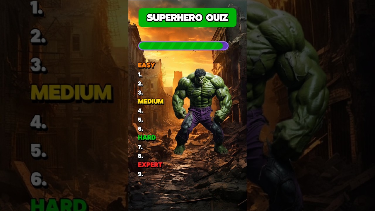 Only True Superhero Fans Can Guess These Heroes by Their Image! #quiz #marvel #dccomics