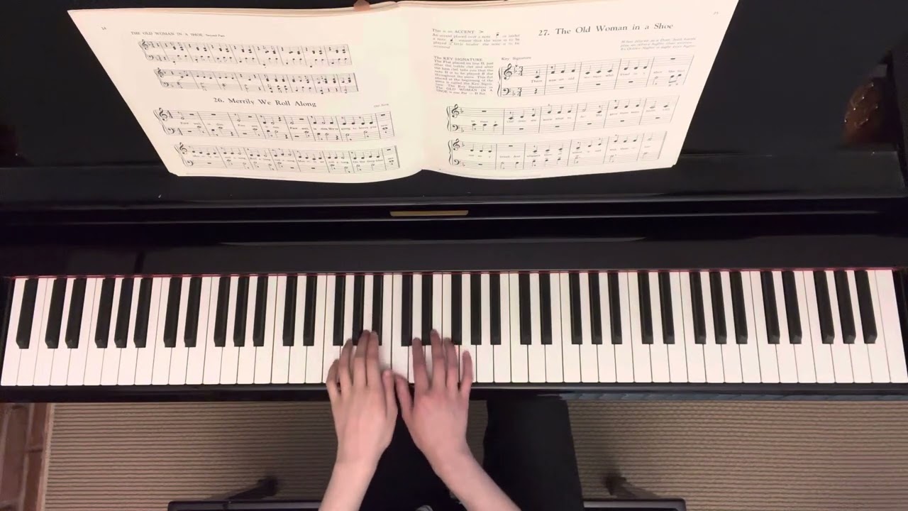 27. The Old Woman in a Shoe 👵🏻👞 | The Leila Fletcher Piano Course Book One