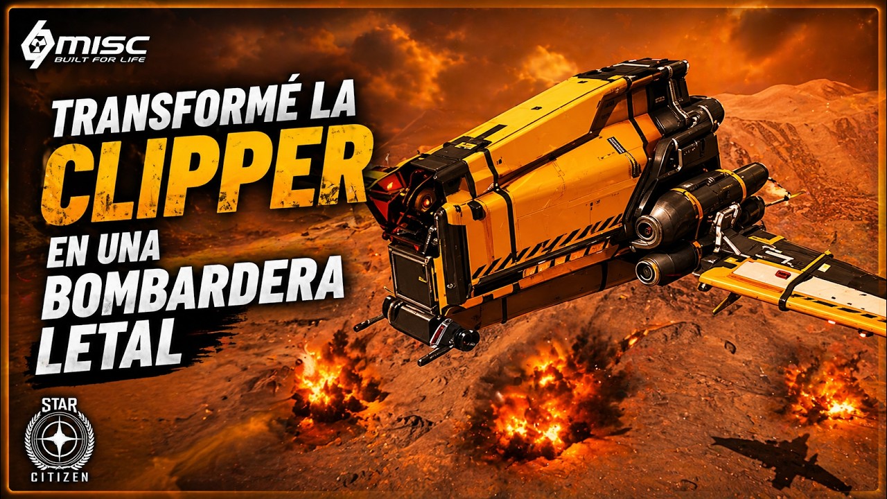 🚀 Transformé la Clipper en una Bombardera Letal | Star Citizen