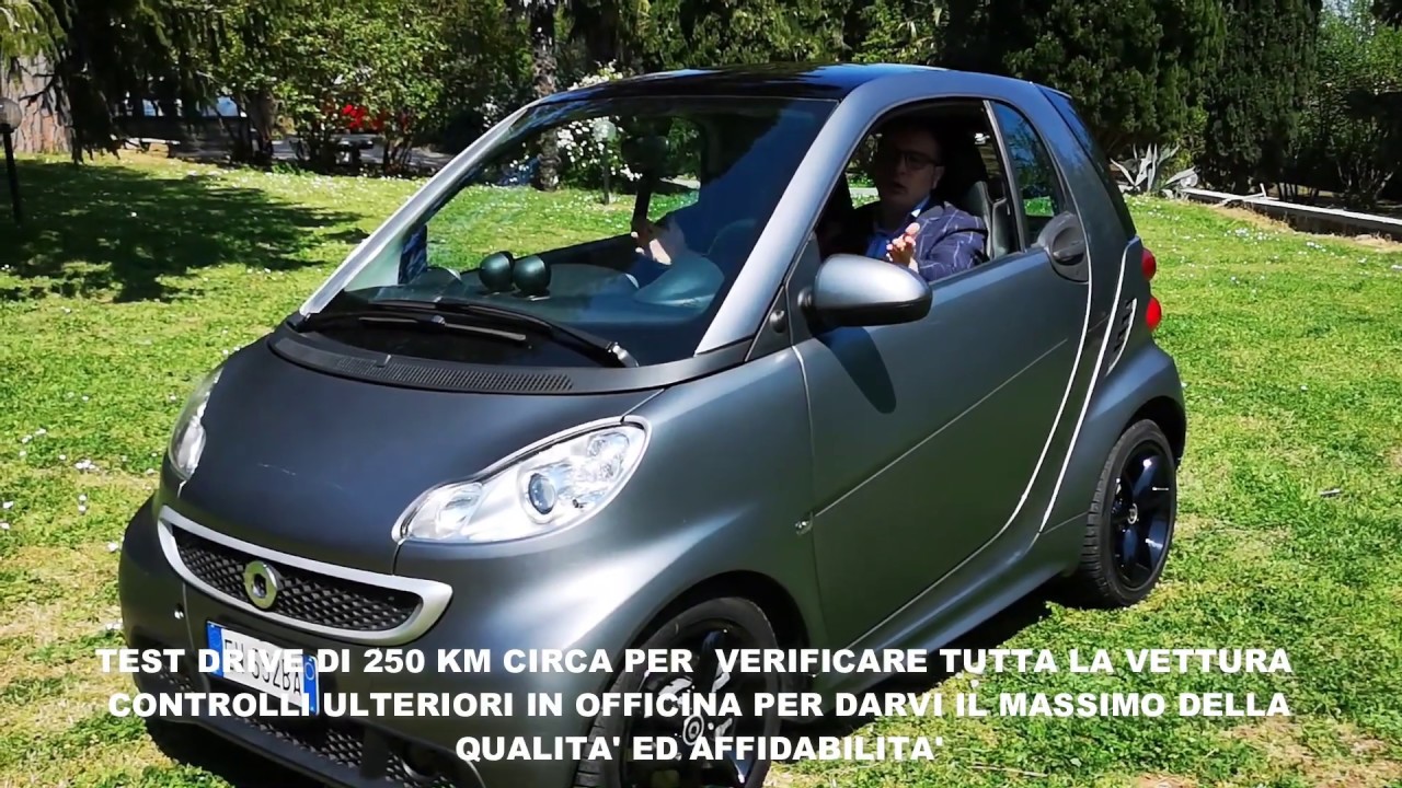 EVA Rent Smart Fortwo 1.0 MHD Pulse Anno 2014 Km 90.000 Unico Proprietario