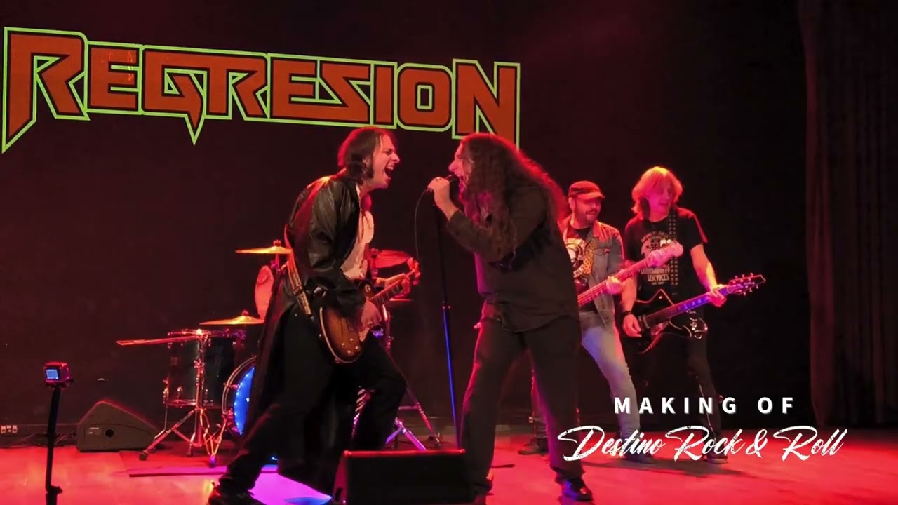 REGRESION - Regresión TV - Making Of Videoclip Destino Rock & Roll
