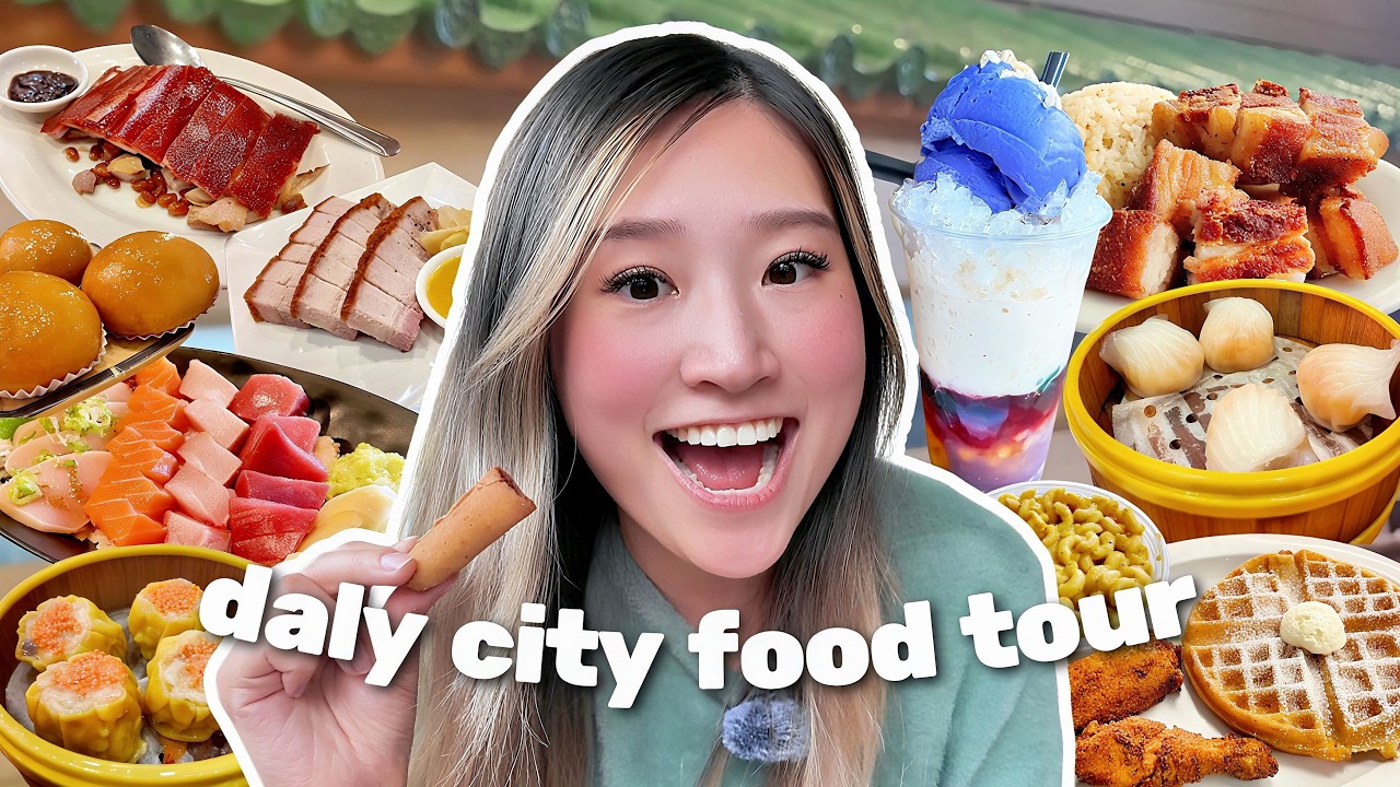 24 HOURS Eating in DALY CITY! Best Eats in Fog City Part 2 ☁️ Dim sum, KBBQ, Chicken Waffles & More!