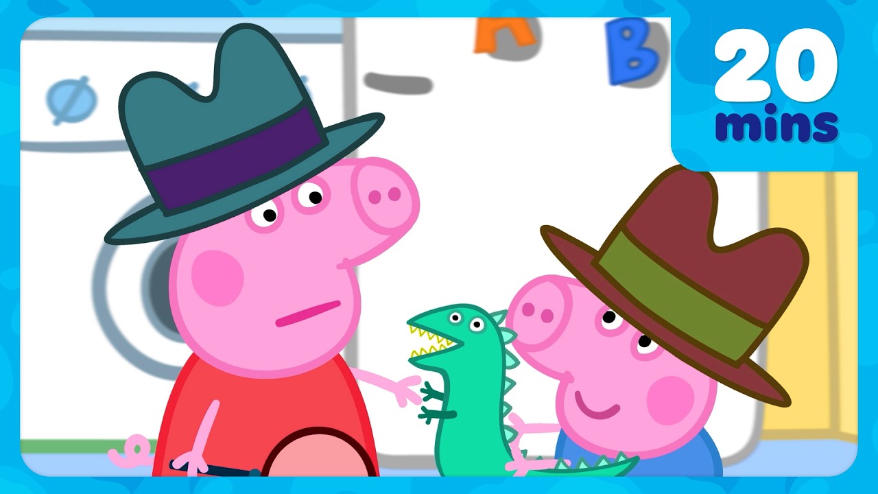 George Solves a MYSTERY! 🕵️&zwj;♂️ Peppa Pig | 20 Minutes