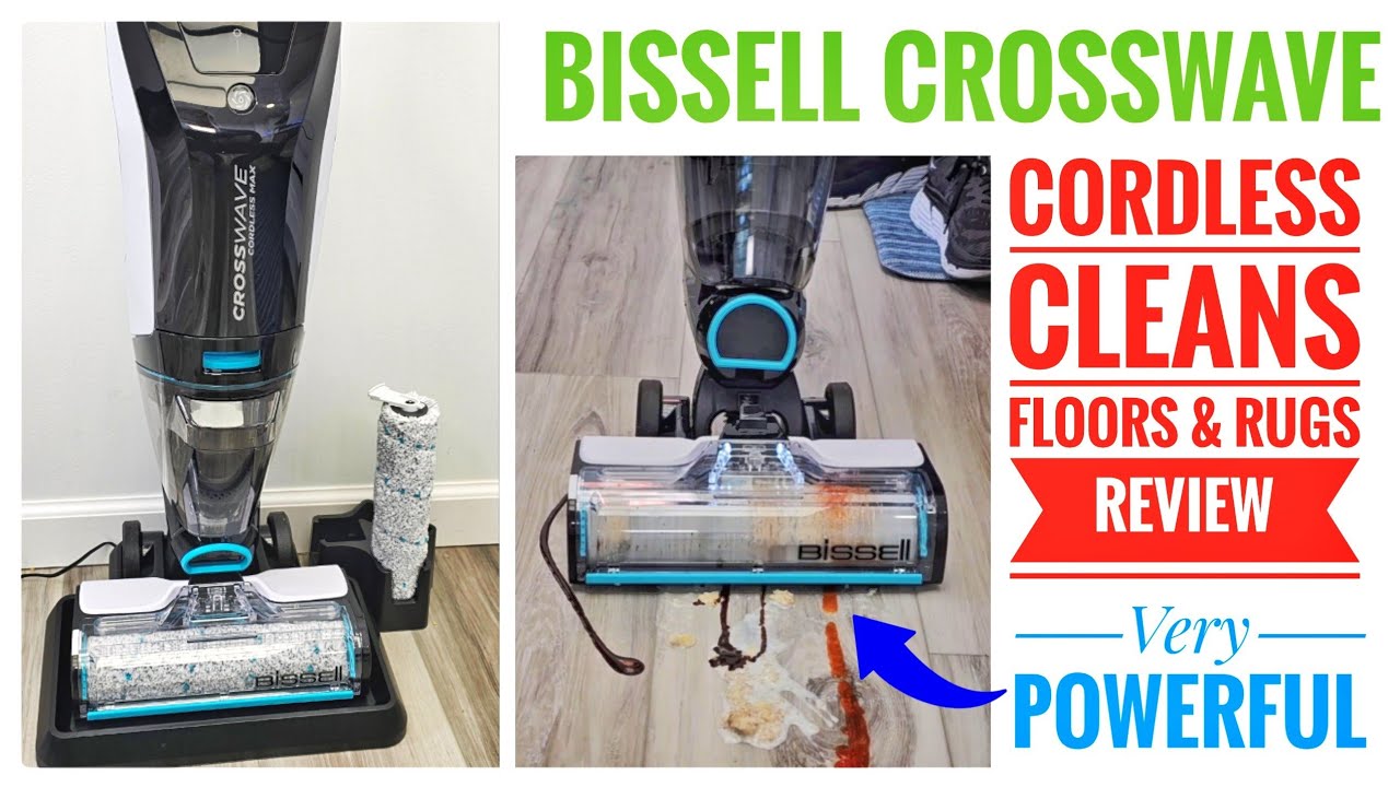 Обзор беспроводного пылесоса для влажной и сухой уборки BISSELL CrossWave 2554a
