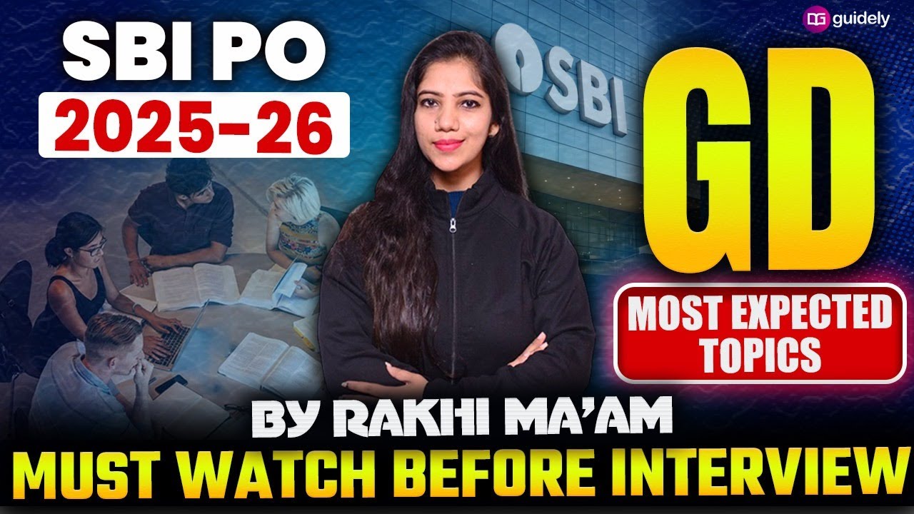 SBI PO GD 2025-26 | Top Expected GD Topics for Final Selection | Rakhi Ma&rsquo;am