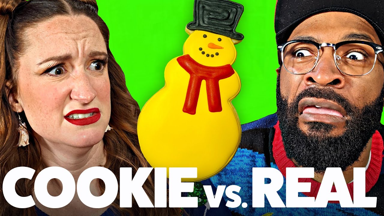 COOKIE VS. REAL! (Christmas 2021) | The Loop Show