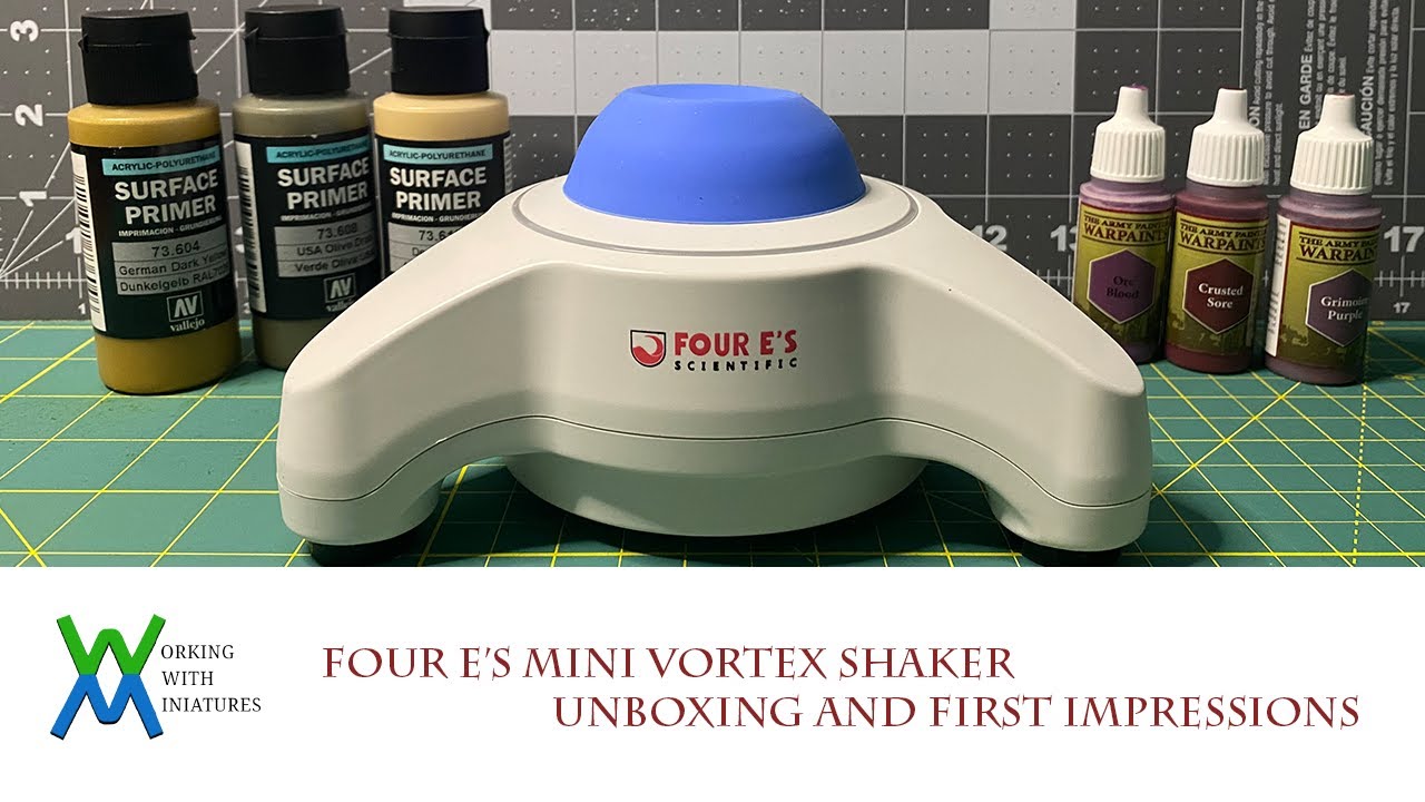 Four E's Mini Vortex Shaker - Unboxing and First Impressions