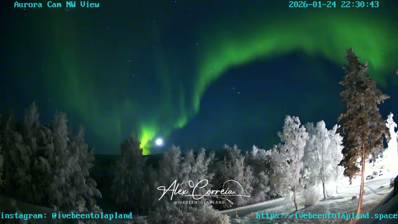Another Crispy and clear night of Aurora