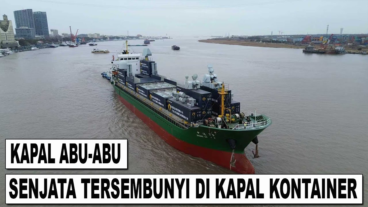 China Uji Kapal Sipil Bersenjata, Rudal Disembunyikan Dalam Kontainer