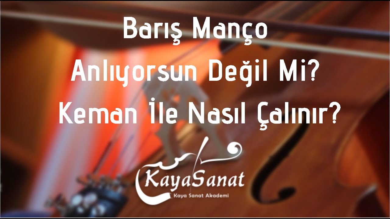 Barış Manço - Anlıyorsun Değil Mi Keman İle Nasıl Çalınır?