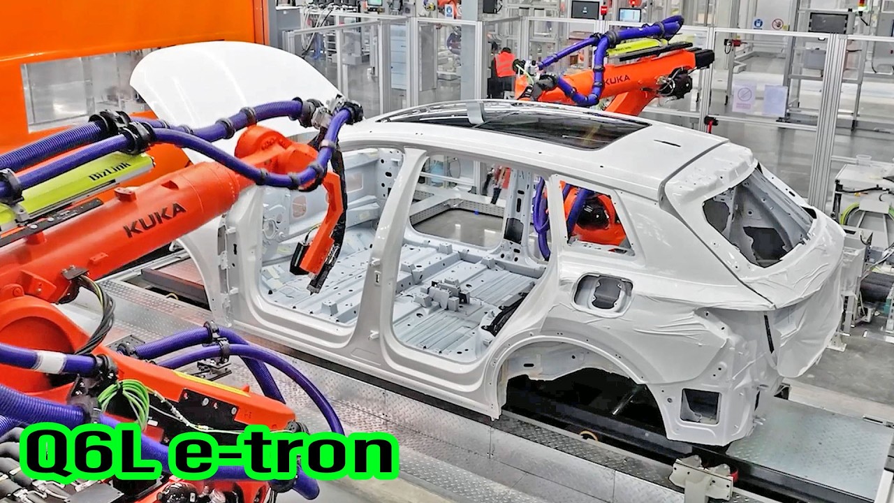 Audi Q6 e-tron production in China - FAW NEV  Factory