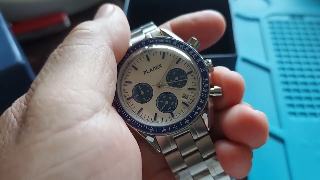 Reviso de el Reloj PLADEN Speedmaster Snoopy .
