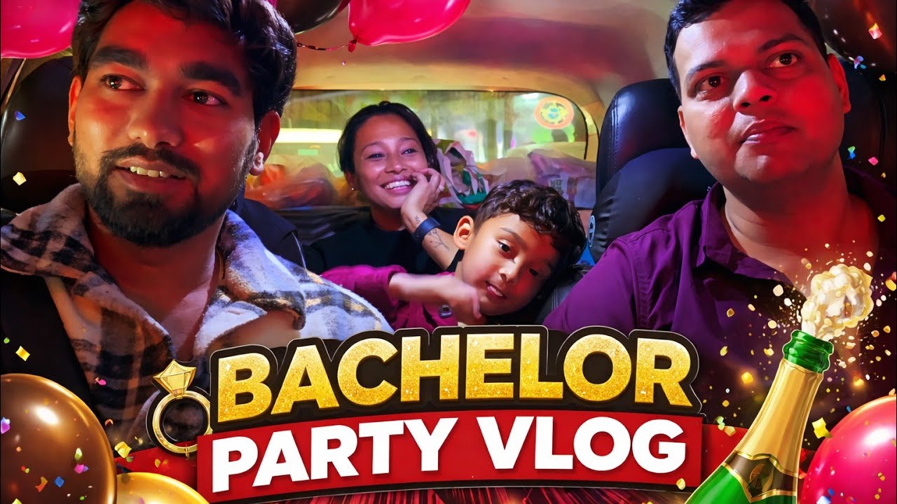 Manish Ki Bachelor Party | Cousins Ki Dhamakedar Masti | Pahadi Dance | Uttarakhand Wedding Vlog