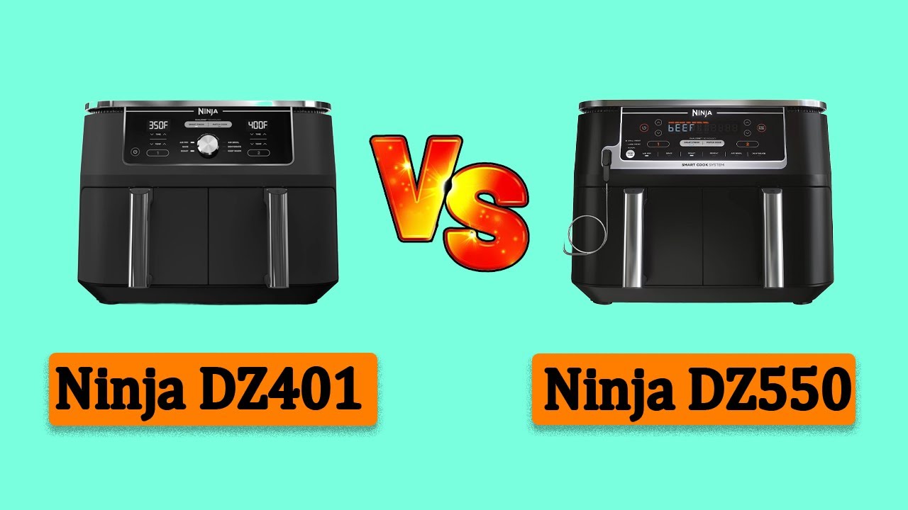 Ninja DZ401 vs DZ550 - Which Air Fryer Reigns Supreme?