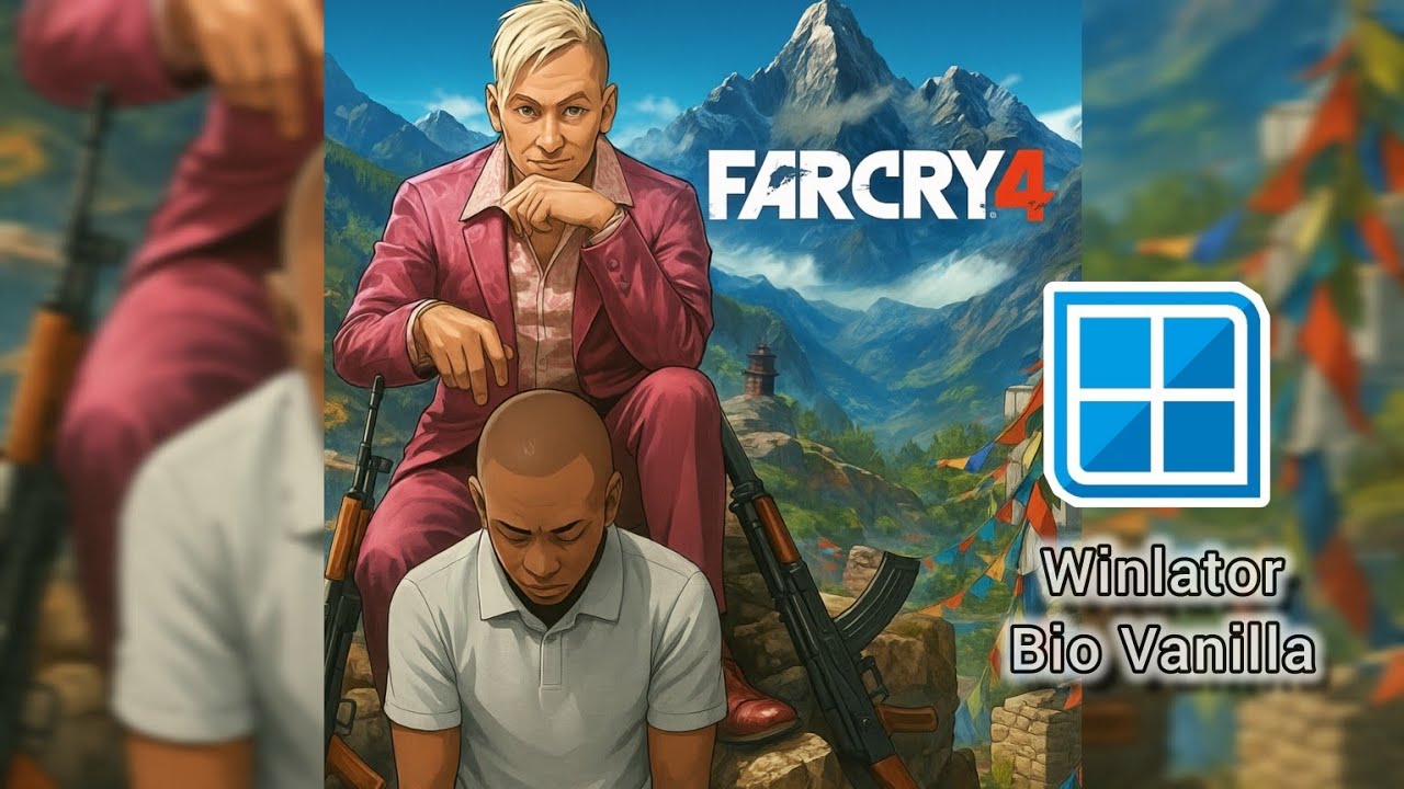 Excelente Far Cry 4 Rodou 👍🏾 + Winlator Bionic Vanilla + POCO X6 normal Confira. 