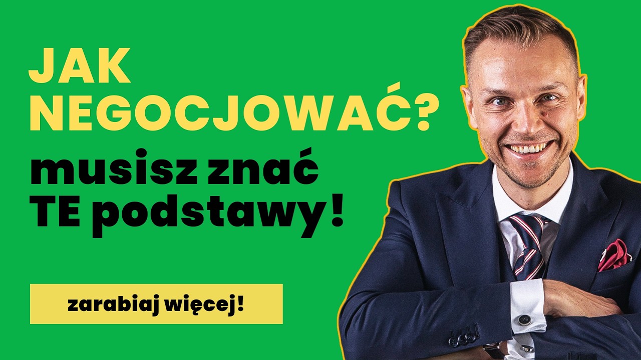 🟢 JAK NEGOCJOWAĆ? NEGOCJACJE Techniki negocjacji, proces i podstawy negocjowania -wykład UW