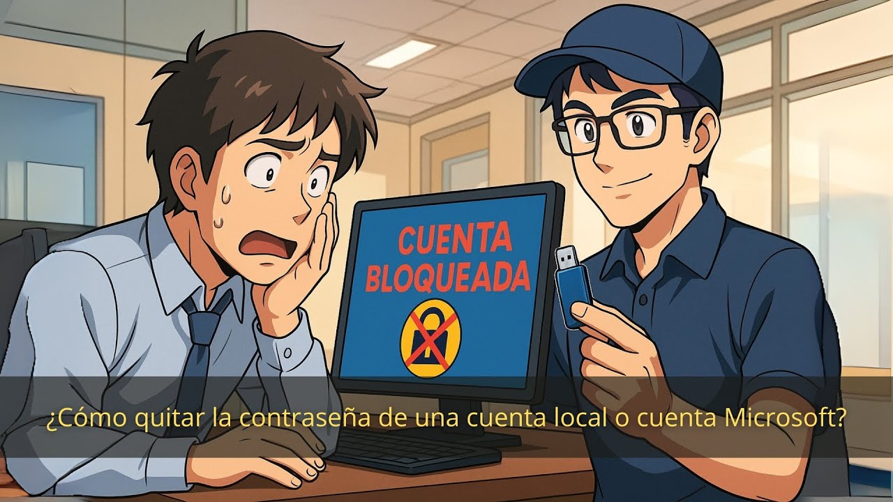 Quitar las contraseñas de Cuenta local y Cuenta Microsoft FÁCILMENTE