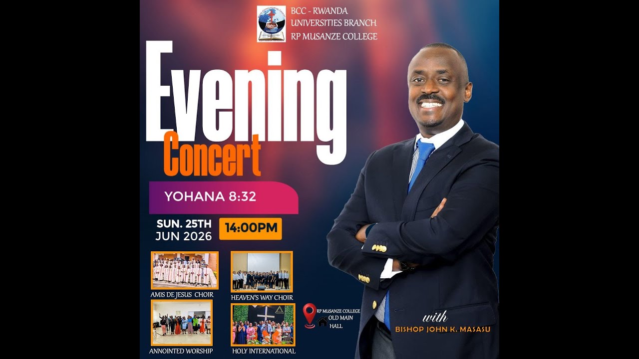 LIVE🔴: BCC NYAKINAMA EVENING CONCERT WITH BISHOP JOHN KWIZERA MASASU