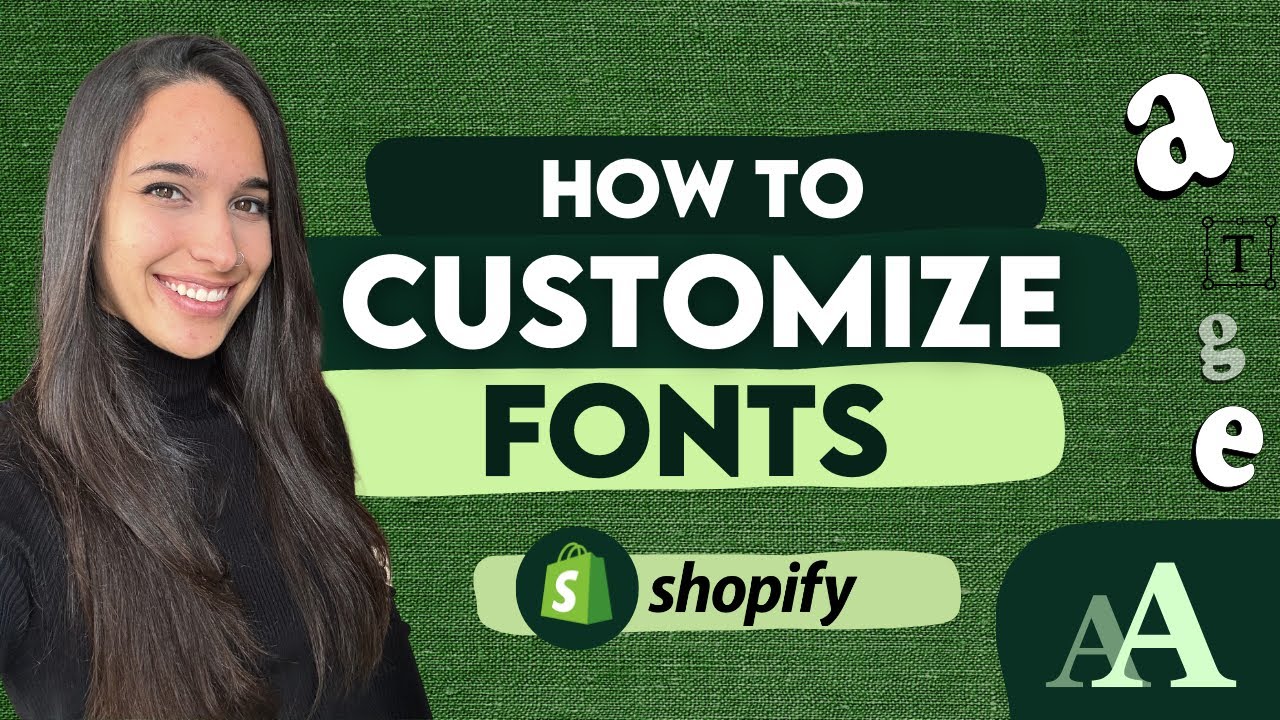 How To Customize Fonts in Shopify - Easy and Quick Beginner Tutorial and Guide