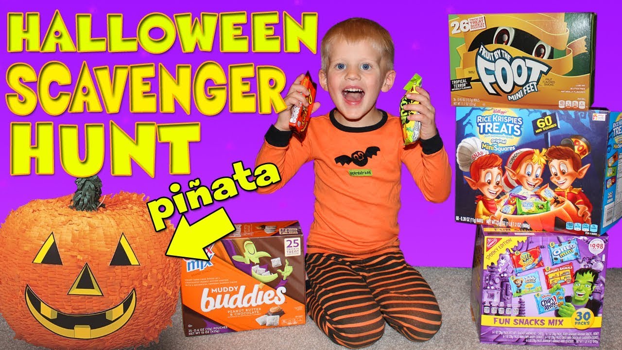 Surprise Halloween Scavenger Hunt!!