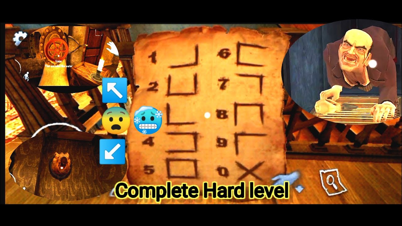 ❗المستوى الصعب❗حل جميع الغاز المستوى الصعب والهروب من القصر المهجور #lionheart #horrorgaming